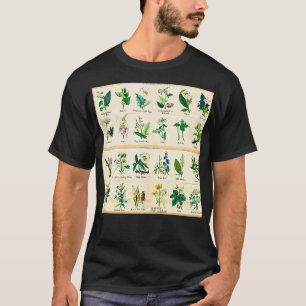 Camiseta Plantas Venenosas Gráfico 1843