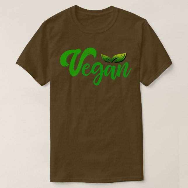 Camiseta Plantas Verdes Vegan (Frente do Design)