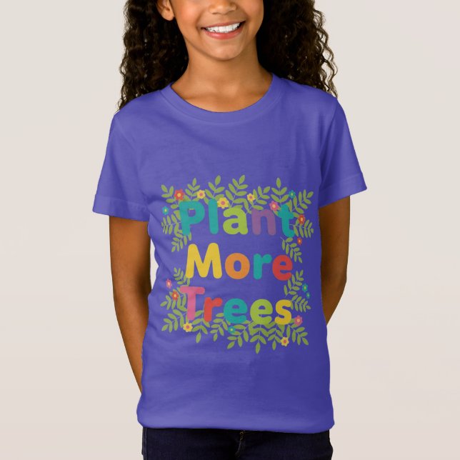 Camiseta Plante Mais Árvores (Frente)