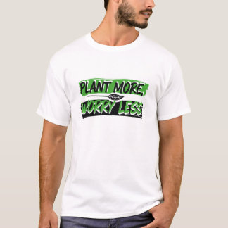 Camiseta Plante Mais, Preocupe-se menos, lésbica da naturez