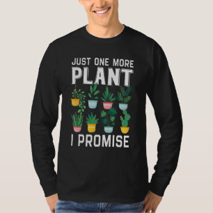 Camiseta Plante Mais Uma Planta Jardinagem Botânica