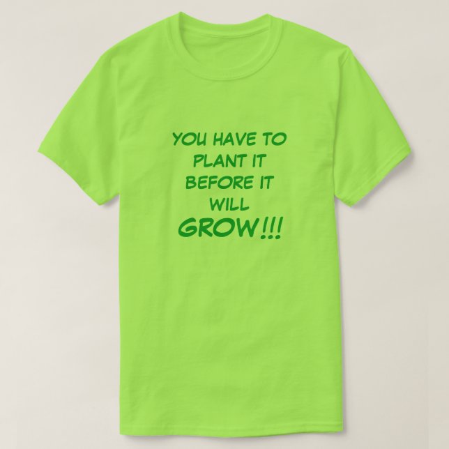 Camiseta Plante T-Shirt (Frente do Design)