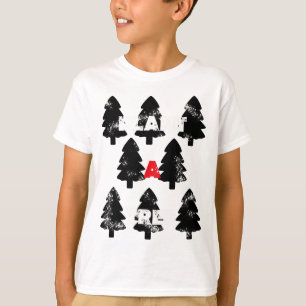 Camiseta Plante um padrão de árvore