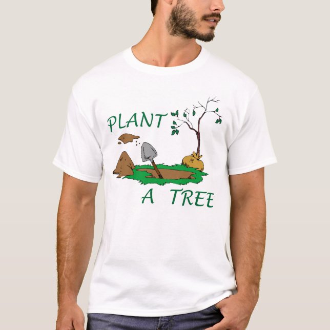Camiseta Plante uma árvore (Frente)