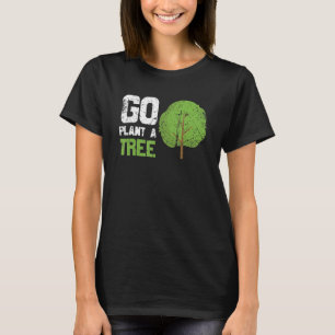 Camiseta Plante uma árvore Dia da Terra Vintagem Planeta Mu