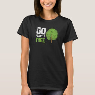 Camiseta Plante uma árvore Dia da Terra Vintagem Planeta Mu