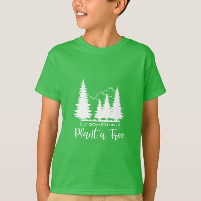 Camiseta Plante uma árvore, salve nossa floresta Legal. (Frente)