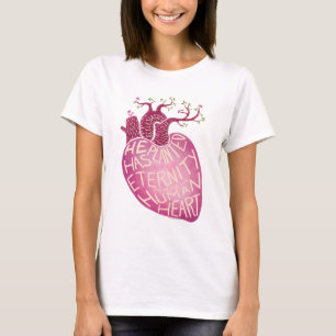 Camiseta Plantou a eternidade no coração humano