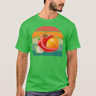 Camiseta Plants Grows, Earth Vegetables Vegan Vegetarian Ve