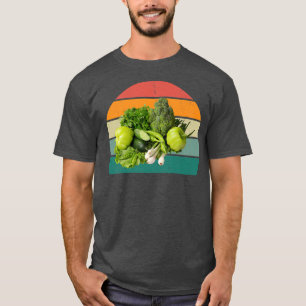 Camiseta Plants Grows, Earth Vegetables Vegan Vegetarian Ve