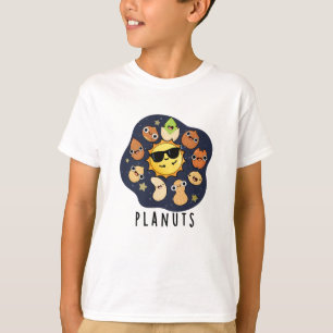 Camiseta Planuts Engraçado Astronomia Loucos Pun