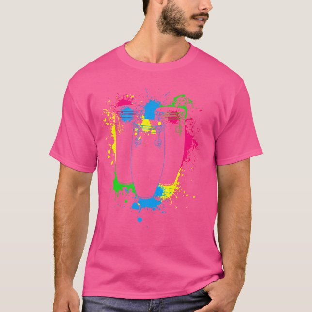 Camiseta Plash Conga Drums (Frente)