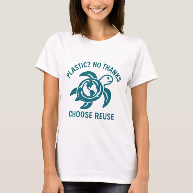 Camiseta Plástico do Passado (Frente)