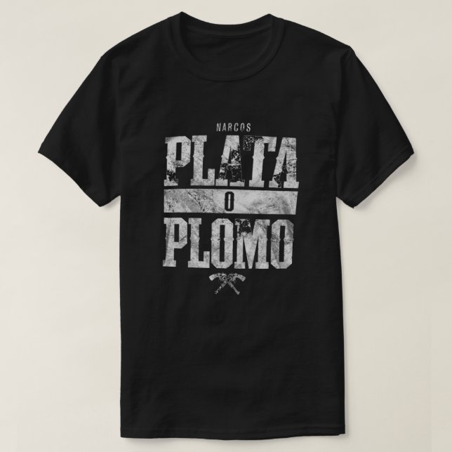Camiseta PLATA O PLOMO MERCH T-Shirt essencial1.png (Frente do Design)