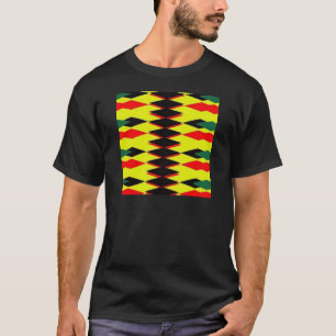 Camiseta Plataforma amarela dos palhaços do Harlequin