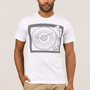 Camiseta plataforma giratória