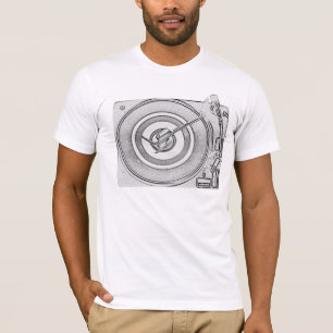 Camiseta plataforma giratória