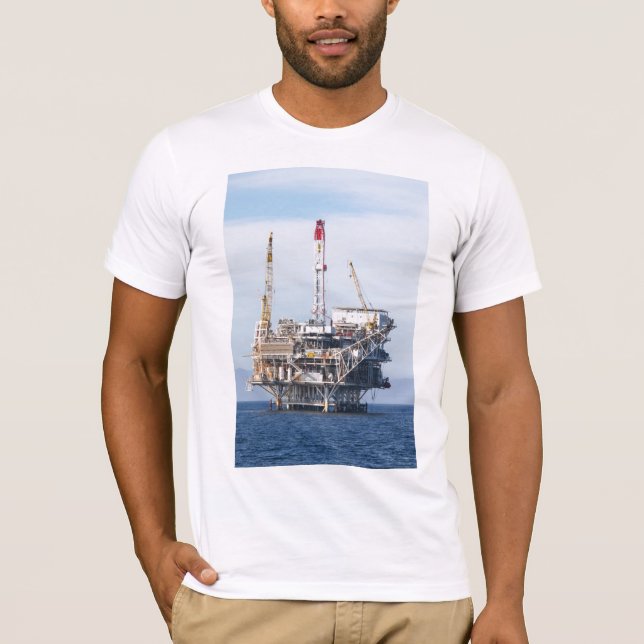 Camiseta Plataforma petrolífera (Frente)
