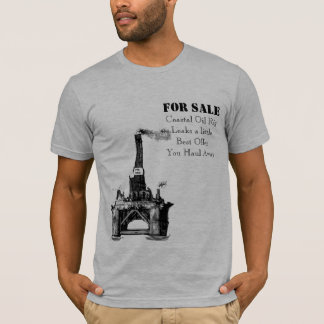 Camiseta Plataforma petrolífera para a venda