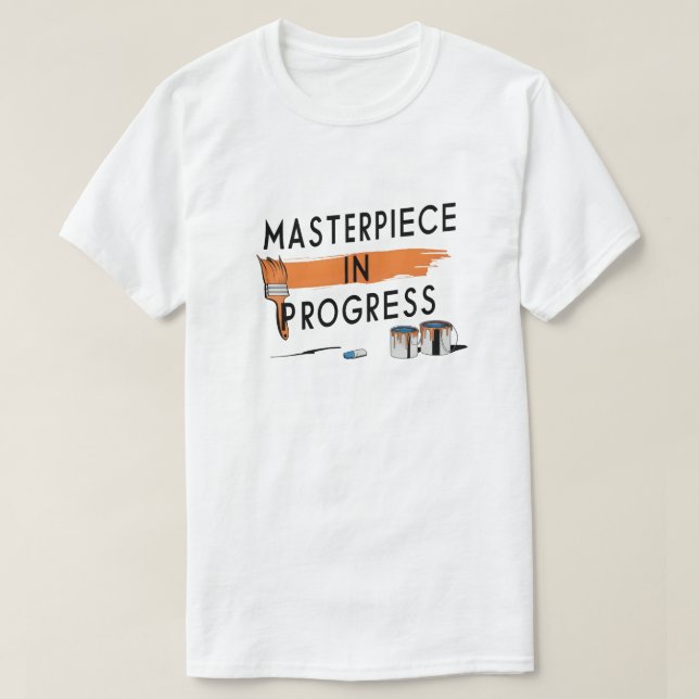 Camiseta Plataforma-prima em andamento (Frente do Design)