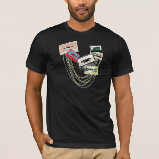 Camiseta plataformas de fita com bling