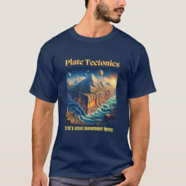Camiseta Plate Tectonics Marinho Blue Tee