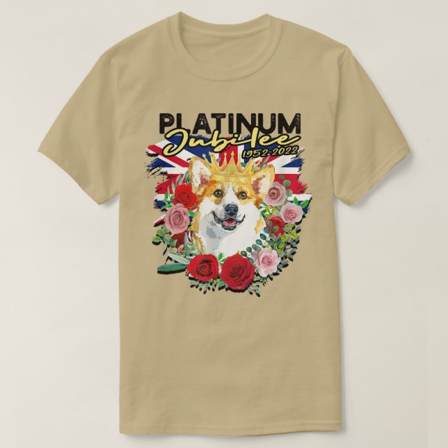 Camiseta Platinum Jubilee 19522022fluffy (Frente do Design)