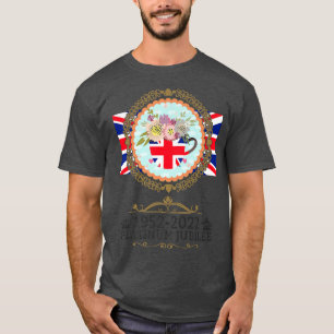 Camiseta Platinum Jubilee 2022 Union Jack For Kids & Jubile