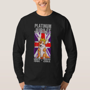 Camiseta Platinum Jubilee Cute Corgi 1952 2022