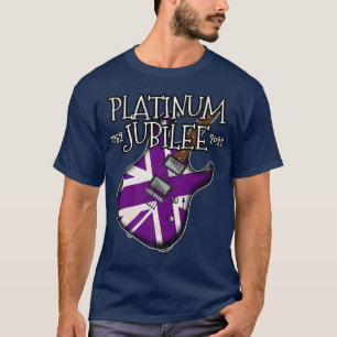 Camiseta Platinum Jubilee Guitar Guitarrista Premium