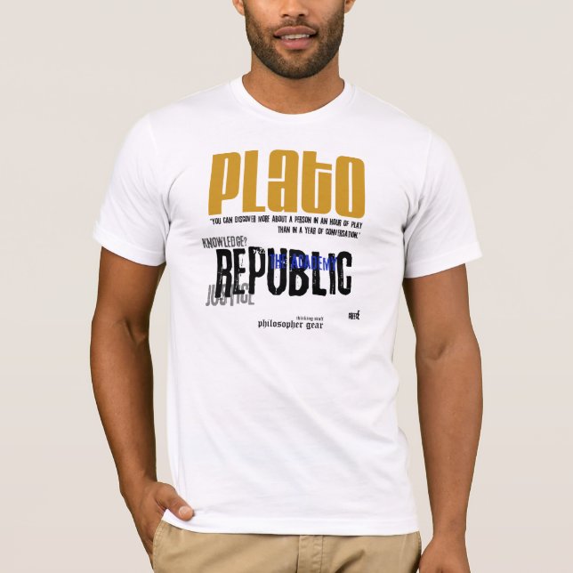 CAMISETA PLATO (Frente)