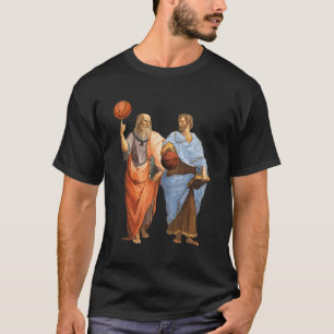 Camiseta Plato Aristóteles - Filósofo Divertido