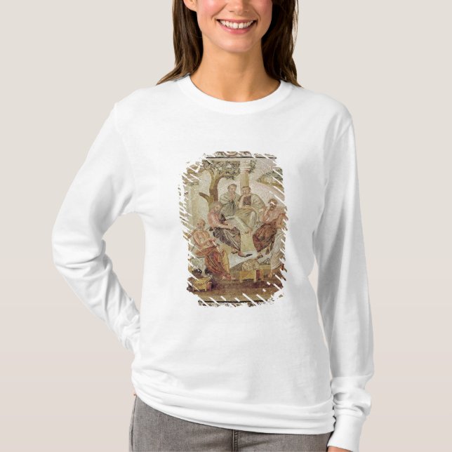 Camiseta Plato que conversa com seus alunos (Frente)