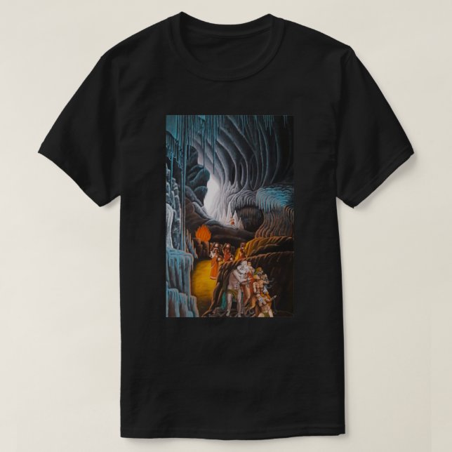 Camiseta Platos Cave Alegory (Frente do Design)