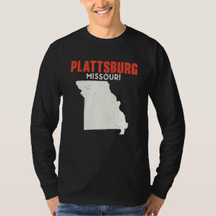 Camiseta Plattsburg Missouri EUA Estado América Viagem Miss