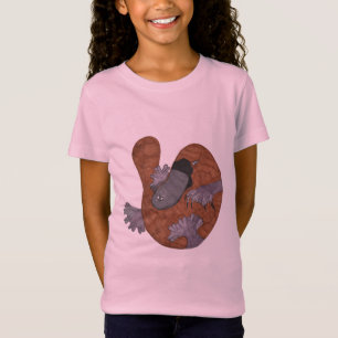 CAMISETA PLATYPUS CARTOON AUSTRÁLIA T SHIRT