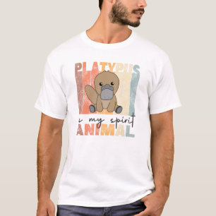 Camiseta Platypus É Meu Animal Espirituoso - Playpus Doce