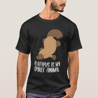 Camiseta Platypus É Meu Espírito Animal Cugado Platypus Lov