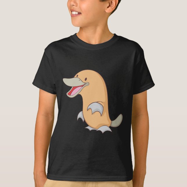 Camiseta Platypus feliz (Frente)