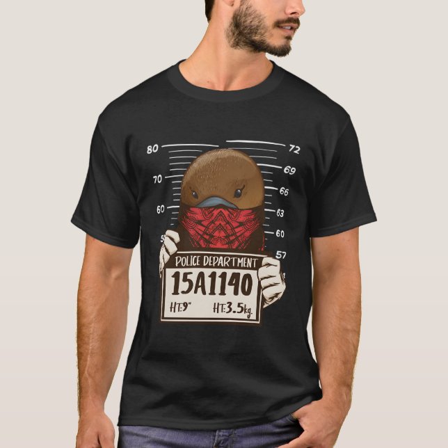 Camiseta Platypus Hot Willife Animal Duckbill (Frente)