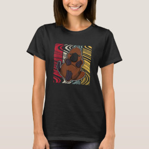Camiseta Platypus Mammals Austrália Biology Willife Studen