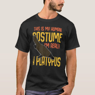 Camiseta Platypus Mammals Austrália Biology Willife Studen