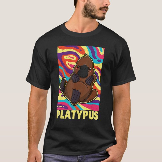 Camiseta Platypus Mammals Austrália Biology Willife Studen (Frente)