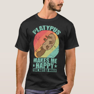 Camiseta Platypus me faz feliz que você não
