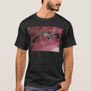 Camiseta Platypus que sonha o vermelho por Mundara Koorang