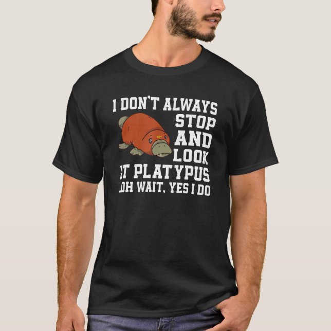 Camiseta Platypus  Saying Love Platypuses (Frente)