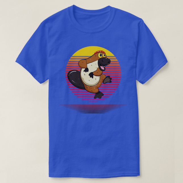 Camiseta Platypus Vapor (Frente do Design)