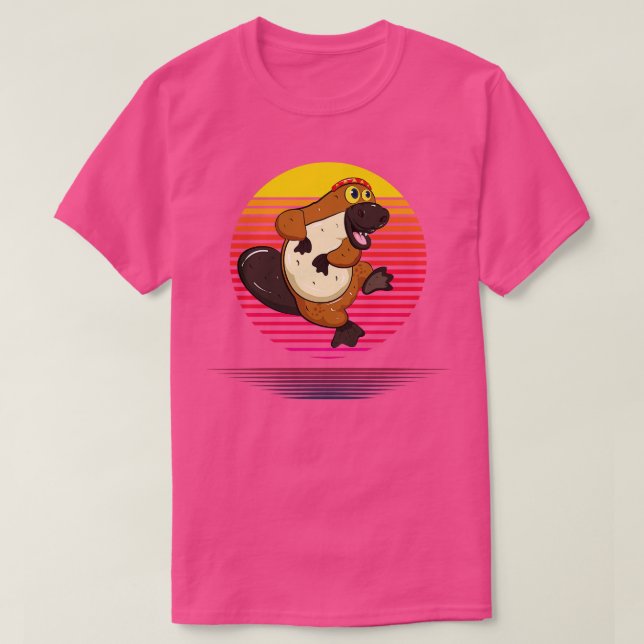 Camiseta Platypus Vapor (Frente do Design)
