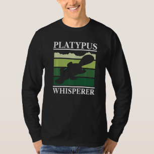 Camiseta Platypus Whisperer Animal Semiaquático Mamíferos