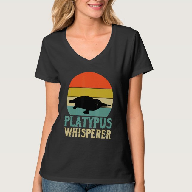 Camiseta Platypus Whisperer Apparel Platypuses   (Frente)